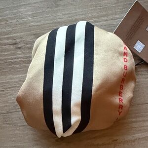 NWT Burberry Silk Chignon Bun